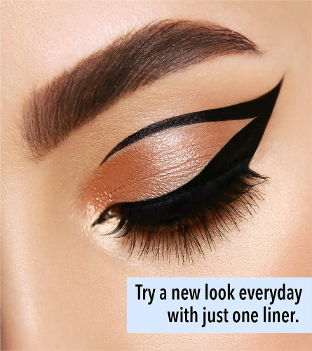 Blue Heaven Intense Eyeliner Easy Sketch, Black, 1ml (Pack Of 4) Fs