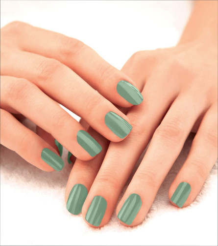 Lakme 9to5 Primer + Gloss Nail Colour, GreenPistachio, 6 ml (Pack Of 4) Fs