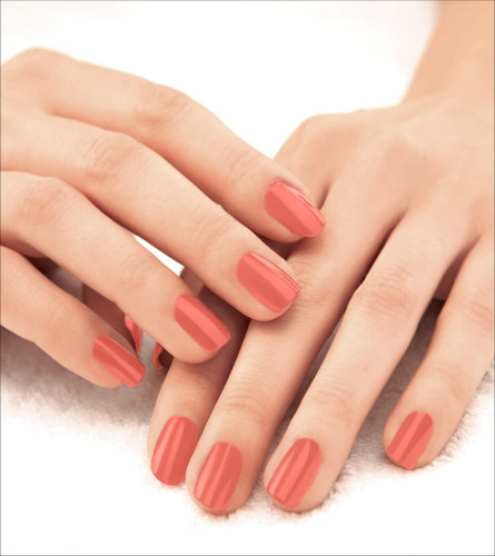 Lakme 9 to 5 Primer + Gloss Nail Colour, MauveMacaroon, 6ml (Pack Of 4) Fs