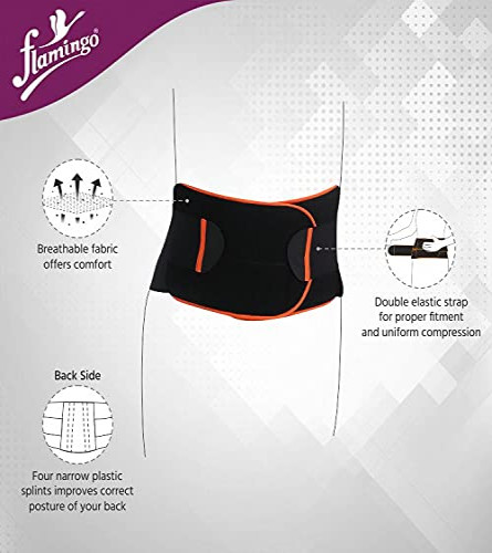 flamingo Lumbar Sacro Belt (XL) 1 Unit