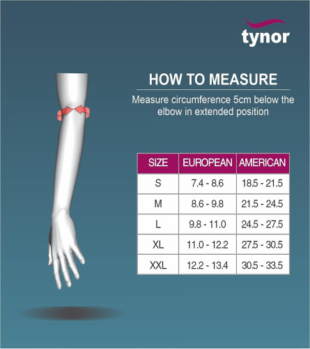 TYNOR Elbow Support (Premium, X-Large) 1 Unit
