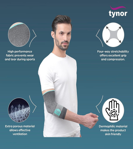 TYNOR Elbow Support (Premium, XX-Large) 1 Unit