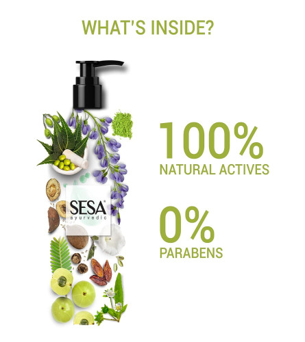 Sesa Ayurvedic Medicinal Shampoo Hair Fall Control in 15 days Bhringraj & 16 Herbs