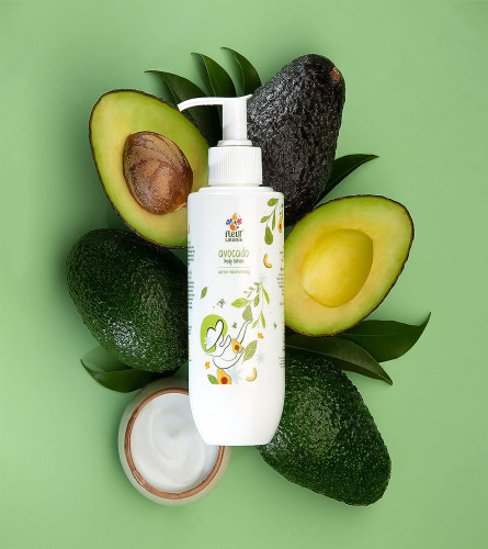 Fleur Colonie Avocado Moisturising Body Lotion with cocoa butter & Vitamin-E