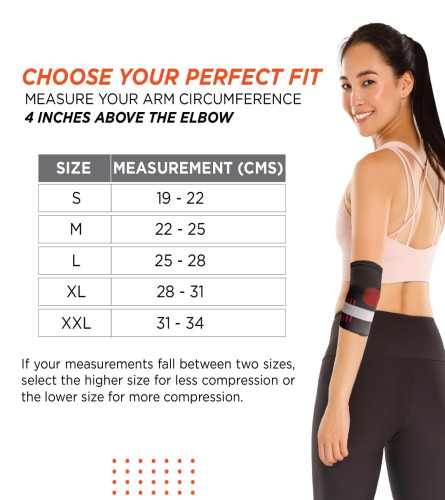 Vissco Elbow Support with Strap - Small (pack of 2) free shipping