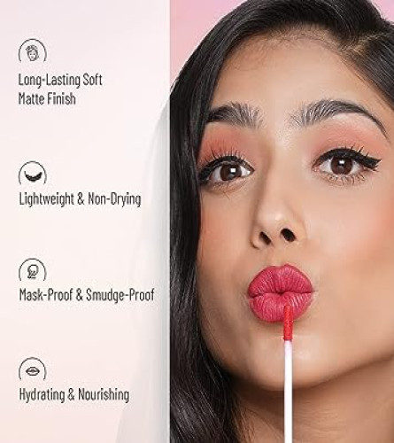 Swiss Beauty Hd Matte Pigmented Smudge Proof Lipstick