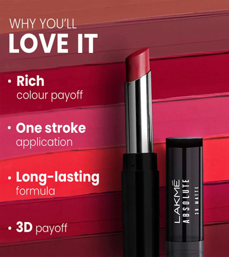 LAKMÉ Lipstick 16 Nude Bae (Matte)