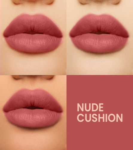 Lakme 9 to 5 Weightless Lip & Cheek Color, Nude Cushion