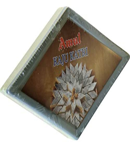 Amul Kaju Katri, 500gm. Free shipping worldwide
