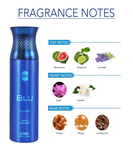 Ajmal Blu Perfume Deodorant
