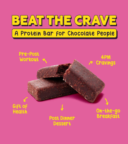 Yogabar Dessert Protein Bar - No Added Sugar Snacks | Guilt Free Chocolate Fudge Brownie & Nutty Fudge Brownie | Healthy Snacks with Premium Protein derived from Almonds & Pure Whey | Protein Snacks