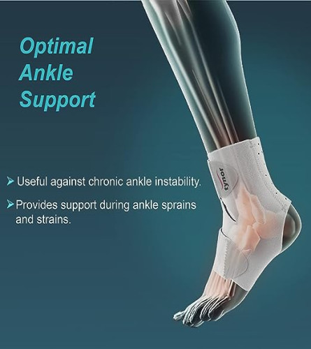 Tynor Ankle Wrap (Neo), Grey, Universal Size