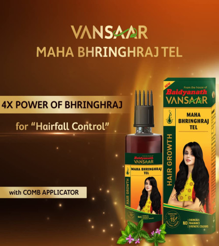 Vansaar Maha Bhringraj Hair Oil