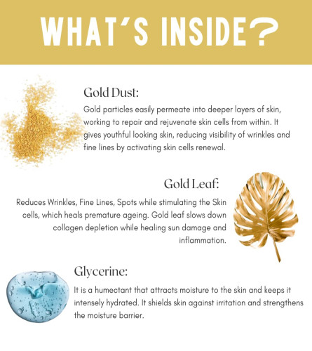 SKIN SECRETS GOLD FACIAL SCRUB -500 GM | free shipping