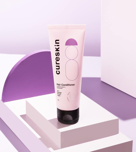 CureSkin Keratin Smooth Conditioner | For Dry, Damage Prone Hair