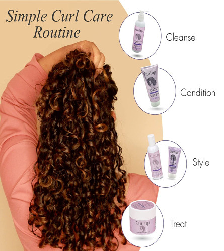Curl Up Intense Hydrating Hair Mask - Deep conditioner for Curly Hair