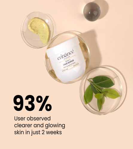 Enhance Skincare Vitamin C Natural Face Scrub