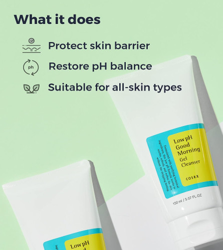 Cosrx Low pH Good Morning Gel Cleanser