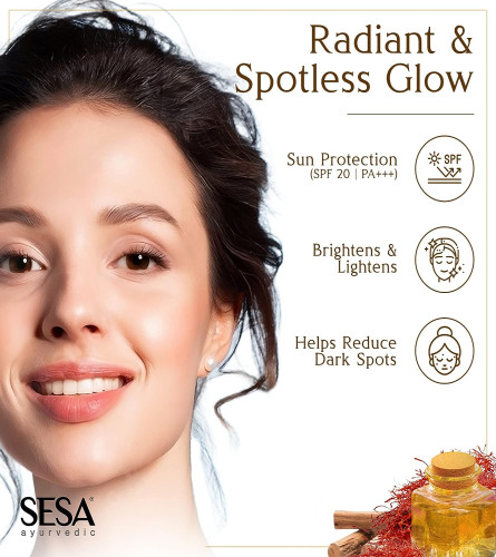 Sesa 8% Kumkumadi Kesar Day Cream 50g
