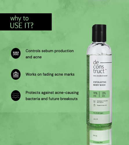 Deconstruct Exfoliating Body Wash with Salicylic Acid