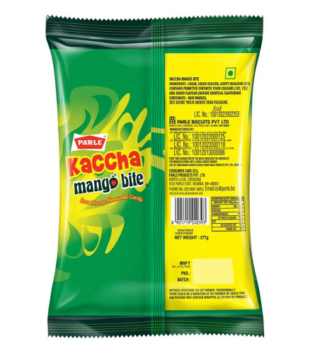Parle Kaccha Mango Bite, 260.38g/277g (Item Weight May Vary) Free shipping worldwide