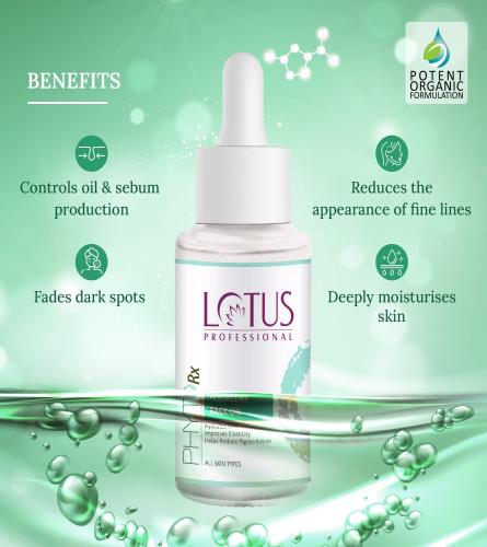 Lotus Professional PhytoRx Squalene Face Oil Reduces Pigmentation