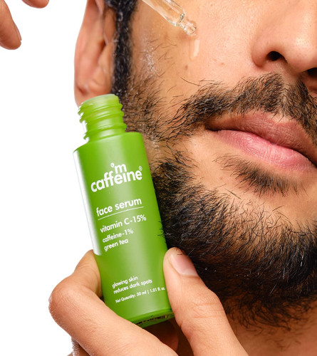 mCaffeine 15% Vitamin C Face Serum for Pigmentation & Dark Spot | Day & Night Serum for Face