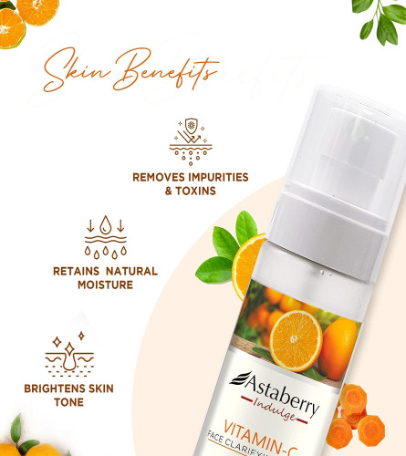 Astaberry Indulge Vitamin C Face Toner for Glowing Skin