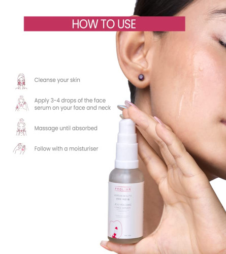 Prolixr Jeju Hyaluronic Acid and Niacinamide Face Serum