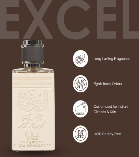 MANASIK SHAIKH AL ARAB Eau De Perfume Citrus, Spicy Long Lasting For Men
