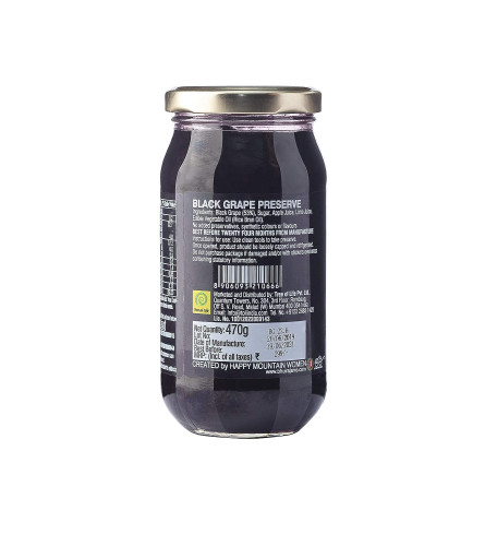 Bhuira|All Natural Jam Black Grape Preserve|No Added preservatives|No Artifical Color Added(Free Shipping)