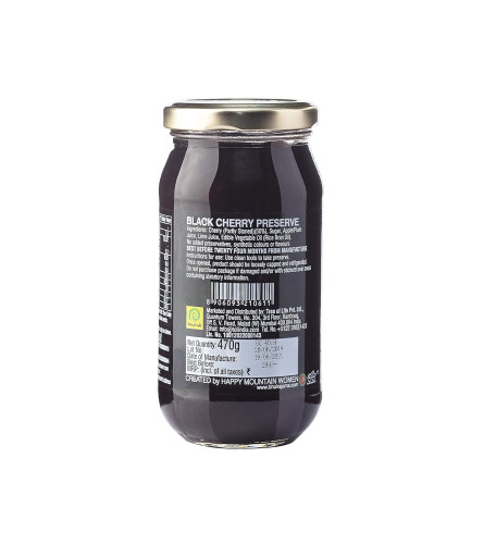 Bhuira|All Natural Jam Black Cherry|No Added preservatives|No Artifical Color Added(Free Shipping)