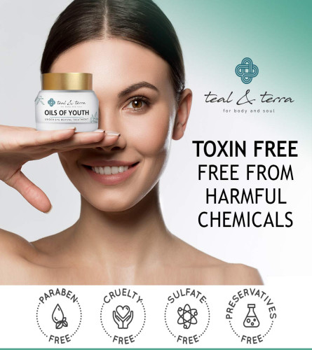 Teal & Terra Under Eye Revival Cream For Men & Women