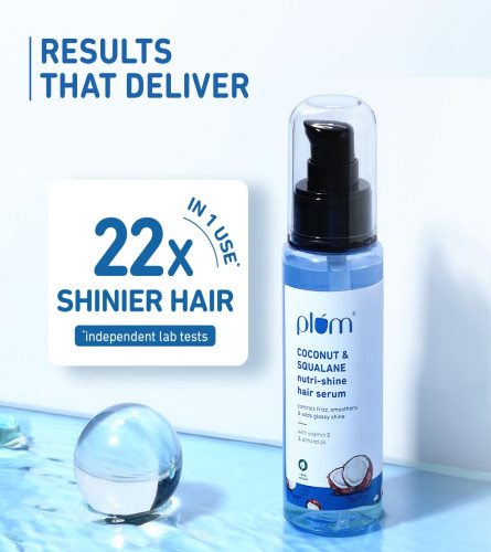 Plum Coconut & Squalane Nutri-Shine Hair Serum