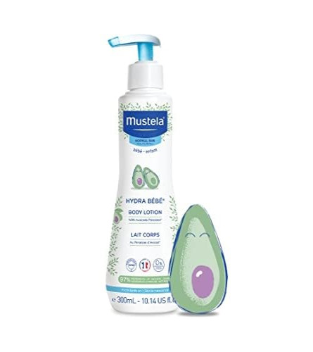Mustela Hydra Bebe Body Lotion, White, Avocado