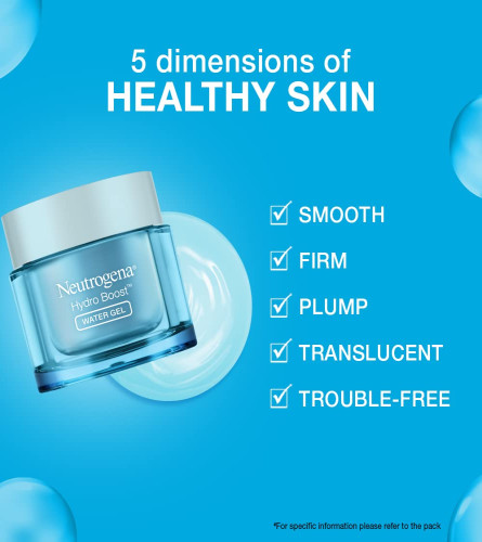 Neutrogena Hydro Boost Hyaluronic Acid Hydrating Water Gel Daily Face Moisturizer For All Skin Types, 50g ( Free Shipping )