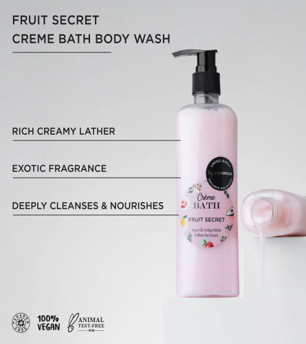 Kimirica Creme Bath Summer Body Wash - 290 ml | free shipping
