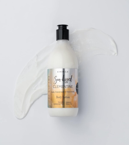 Kimirica Sun-Kissed Clementine Silicone-Free Moisturizing Scented Body Lotion