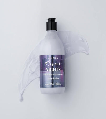 Kimirica Miami Nights Silicone Free Moisturizing Scented Body Lotion