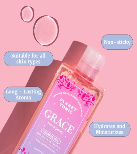 Planet Tonic Body Wash with Aloe Vera | Hydrates & Moisturises Skin