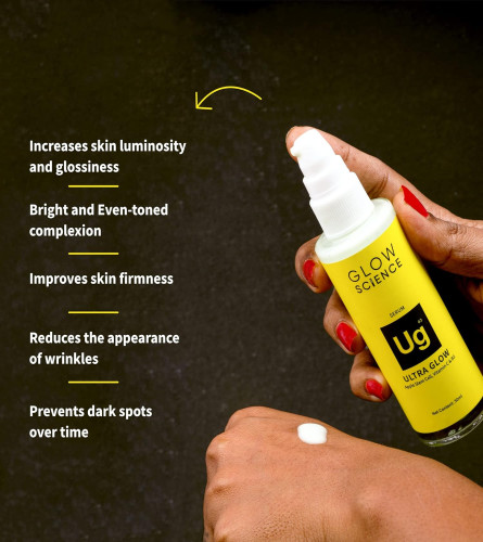 Glow Science Ultra Glow Serum - With Apple Stem Cell,Vitamin C & Niacinamide