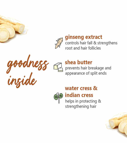 Plum Ginseng Soft Boost Hair Conditioner | No Build Up Conditioner for Hair Fall Control