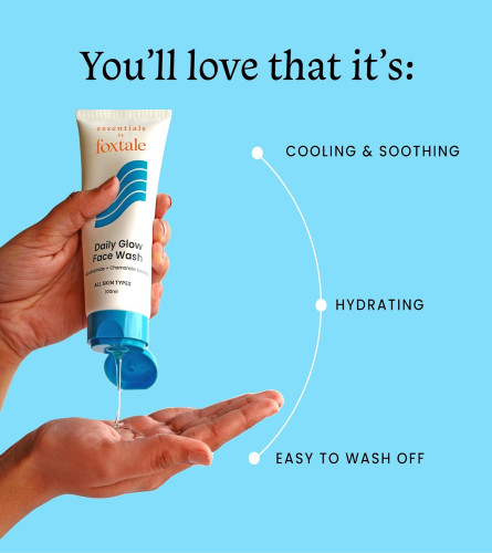 Foxtale Essentials Gentle Face Wash For Unisex Of All Skin Type