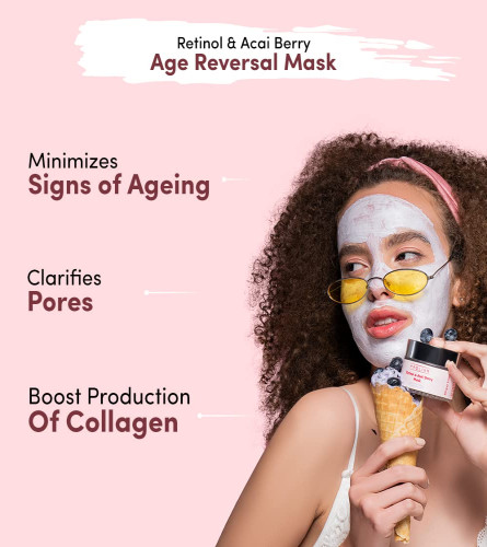 Prolixr Retinol & Acai Berry Age Reversal Face Mask