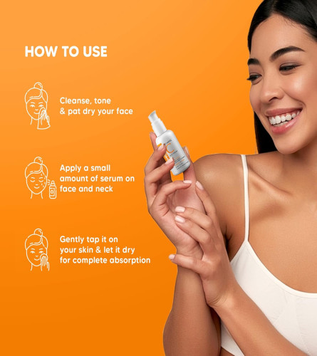 Wommune vitamin c face serum for face glowing