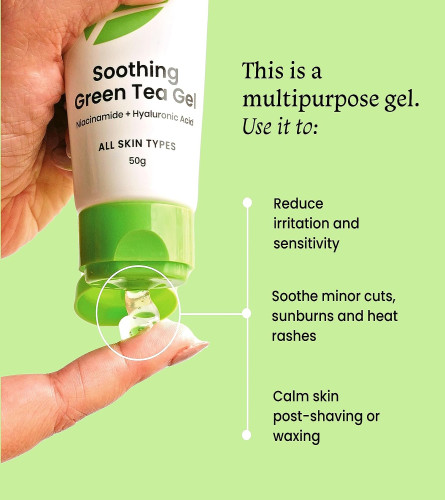 Foxtale Essentials Soothing Green Tea Oil Free Face Moisturizer