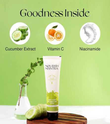 Nourish Mantra- Pepino Mint Upvan Face Wash