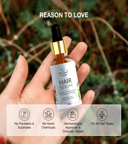 Suero para el crecimiento del cabello Natural Infusions con 5 % de Redensy