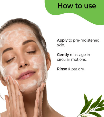 Gel limpiador facial con árbol de té australiano y ácido salicílico al 1 % de Pilgrim