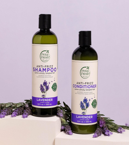 Champú Petal Fresh Pure Anti-Frizz Lavender | Para cabello seco, rizado y encrespado